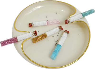 Colorful Beaded Cigarette