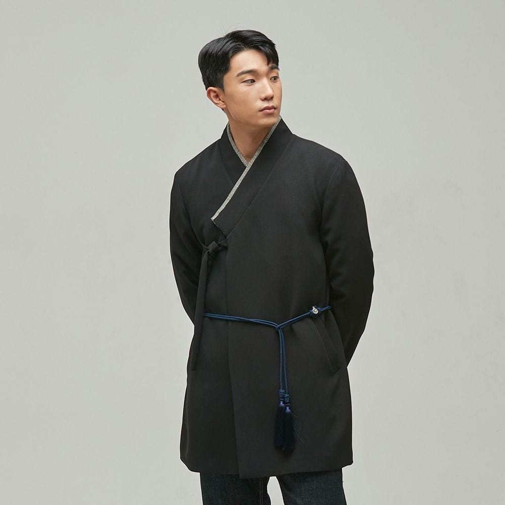 leesle 리슬 | durumagi 두루마기 (black) 