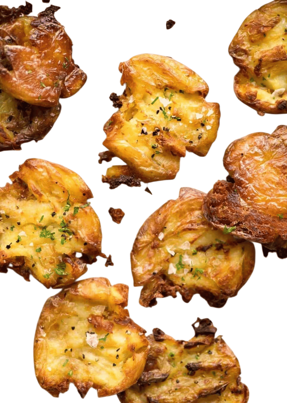 Ultra Crispy Smashed Potatoes