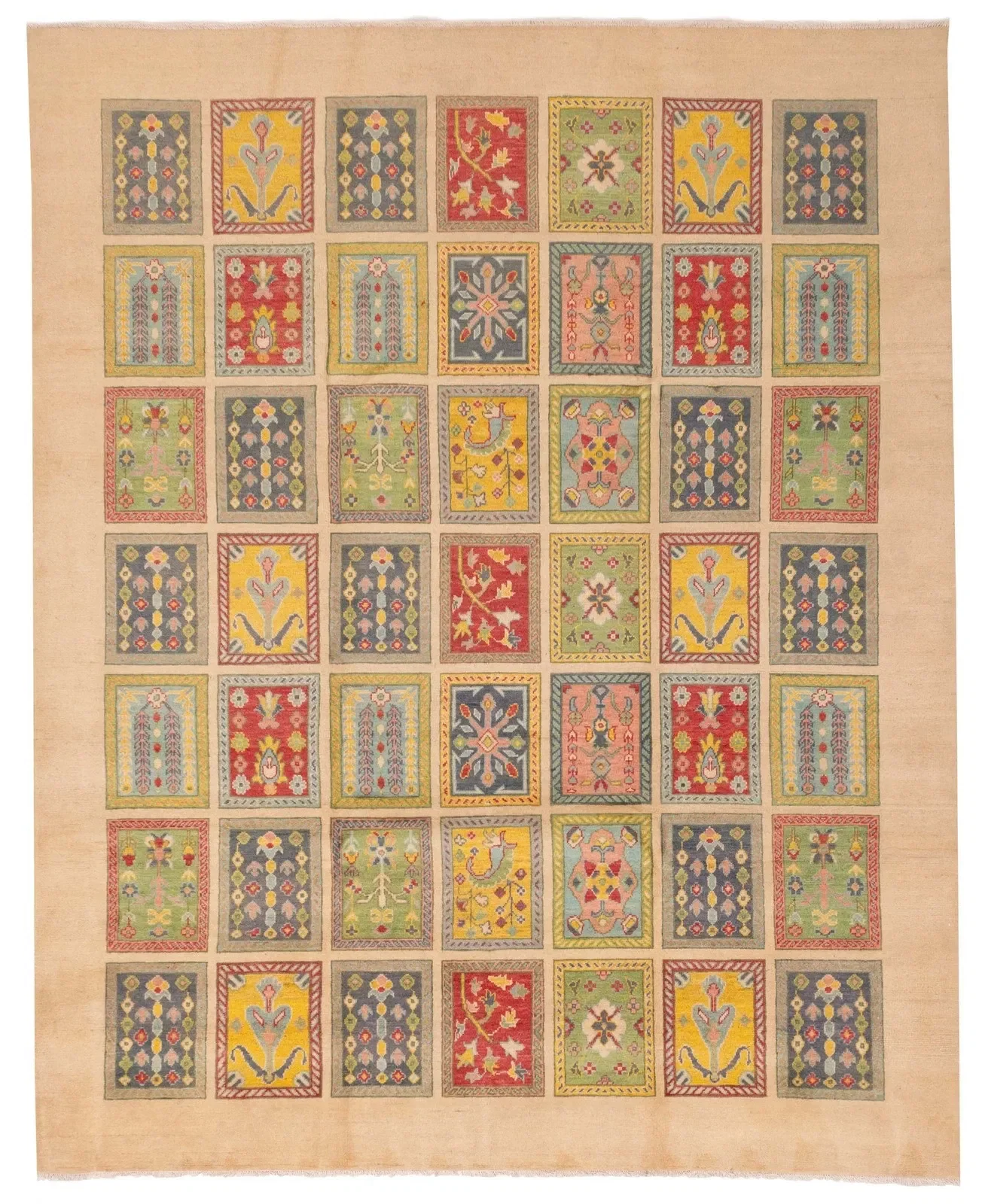Traditional Hand-Knotted Area Rug (8' x 10')