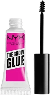 NYX Professional Makeup Brow Glue Eyebrow Gel - Clear - 0.17oz
