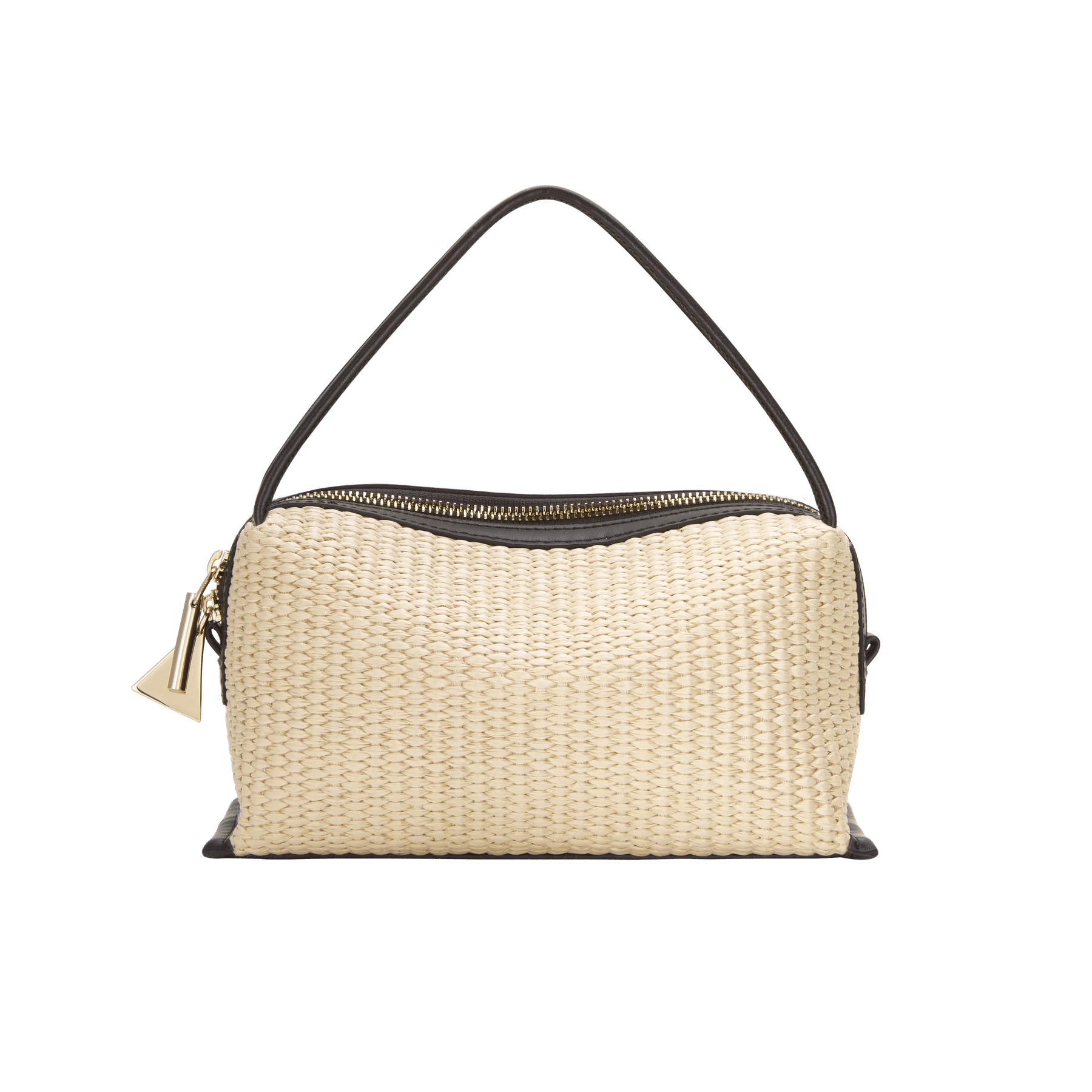 Raffia Café Mini Handbag - Verafied New York