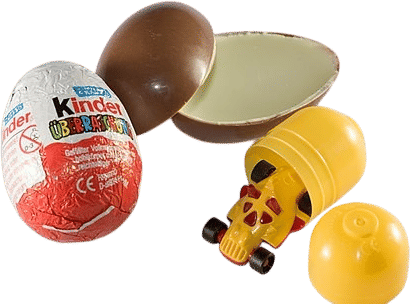Kinder Surprise Eggs from Back in the Day