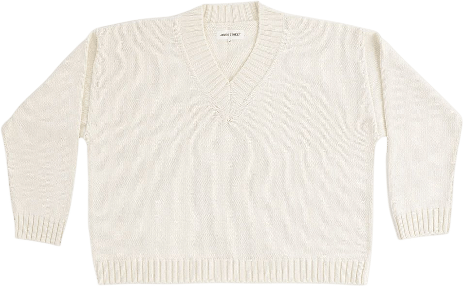 James Street Co Sloane Vee In Cotton
