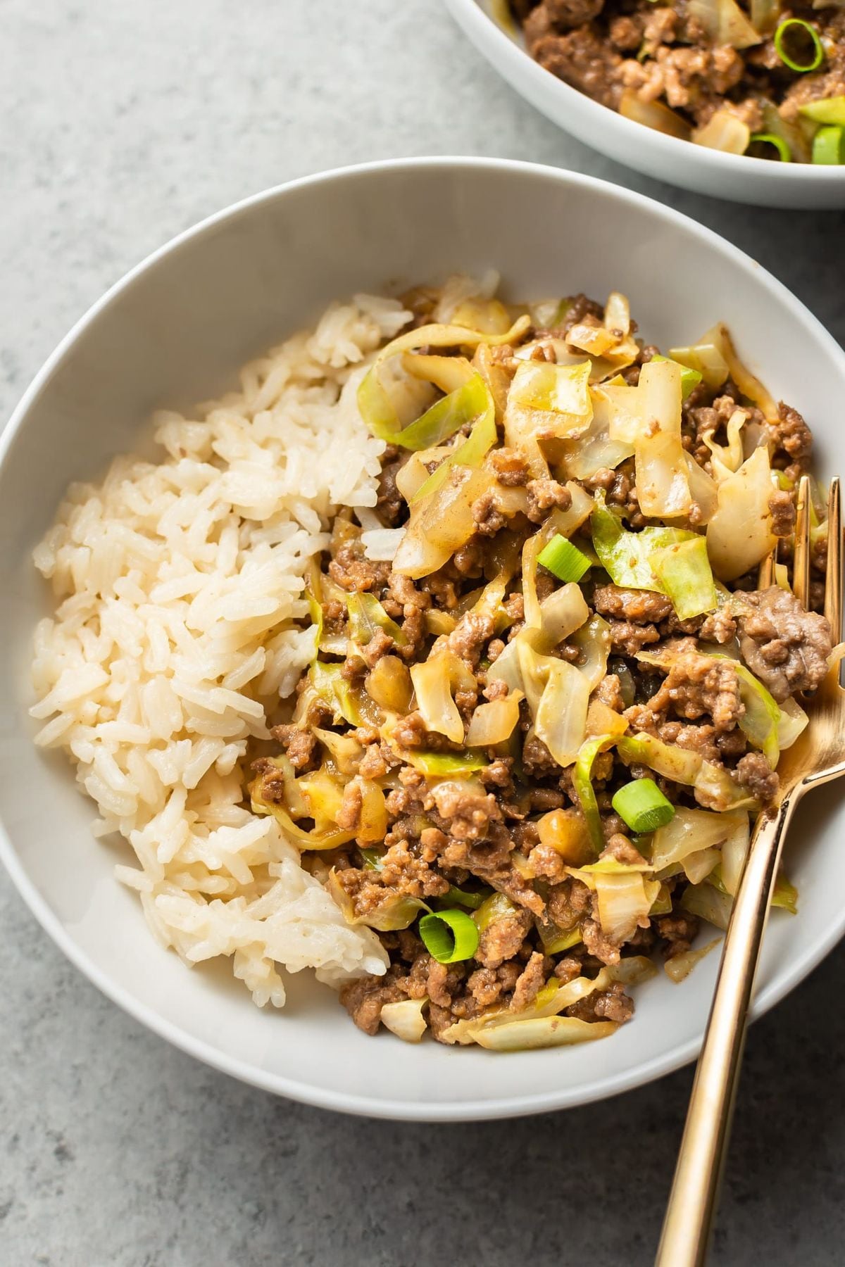 Salt and Lavender beef and cabbage