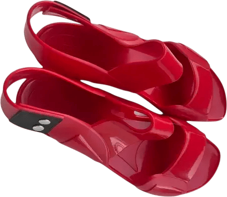 Sandal Marni Red size 40 EU in Plastic - 56393123