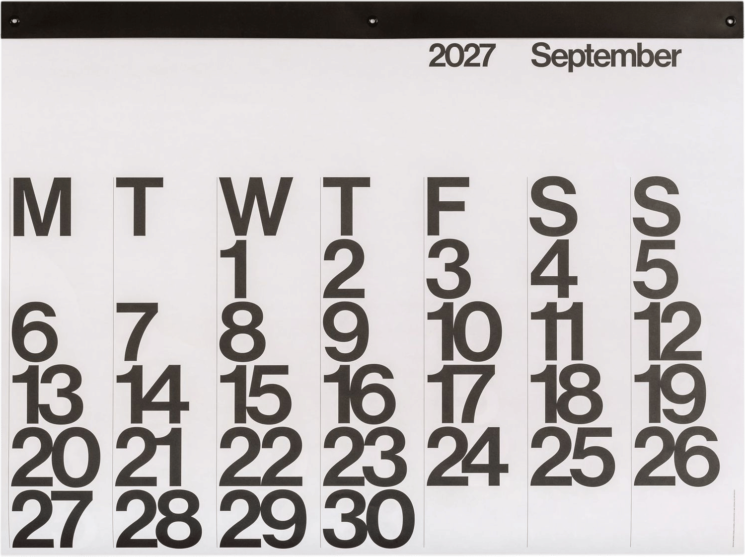 2027 Stendig Calendar