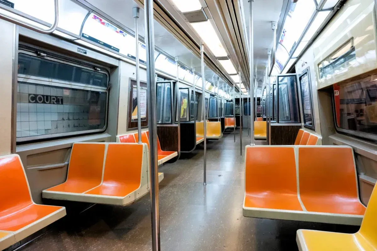 ny transit museum: ode to the orange seats