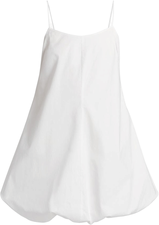 Cecily Stretch-Cotton Babydoll Minidress