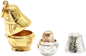 Russian Matryoshka Doll Charm