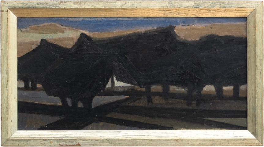 Bengt Ossler Dusk Painting