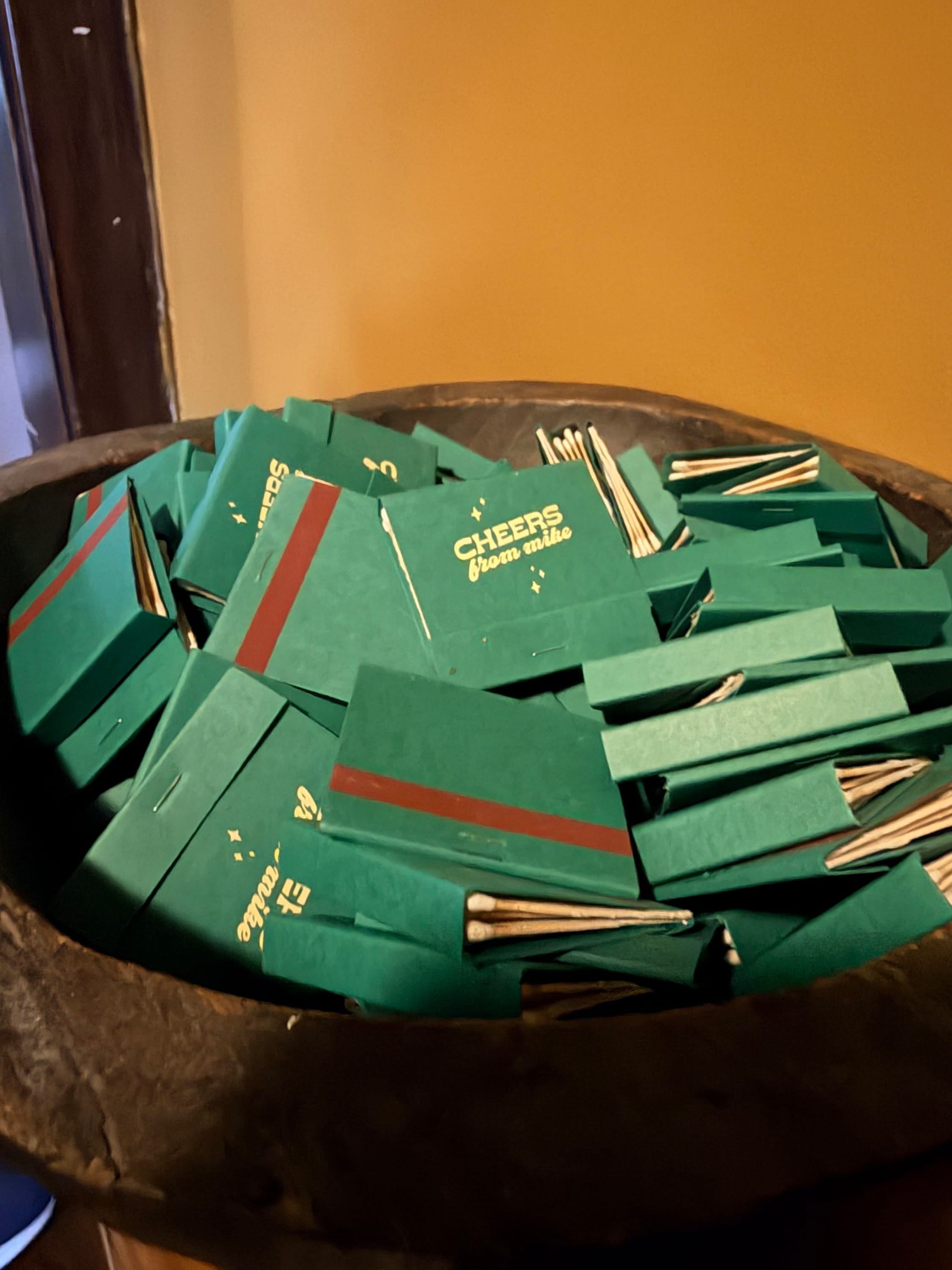 Create personalized matchbooks.