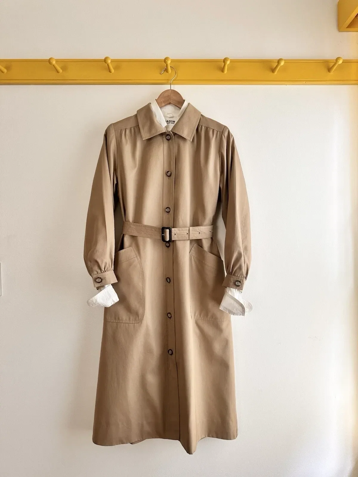 Vtg YSL trench coat