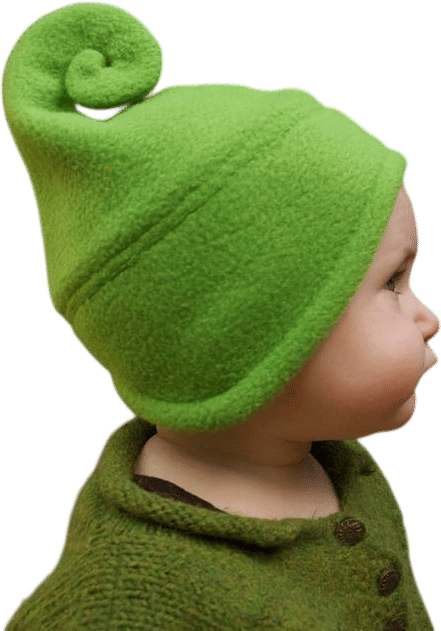 Fleece Hat With Curl for Baby or Adult - Etsy