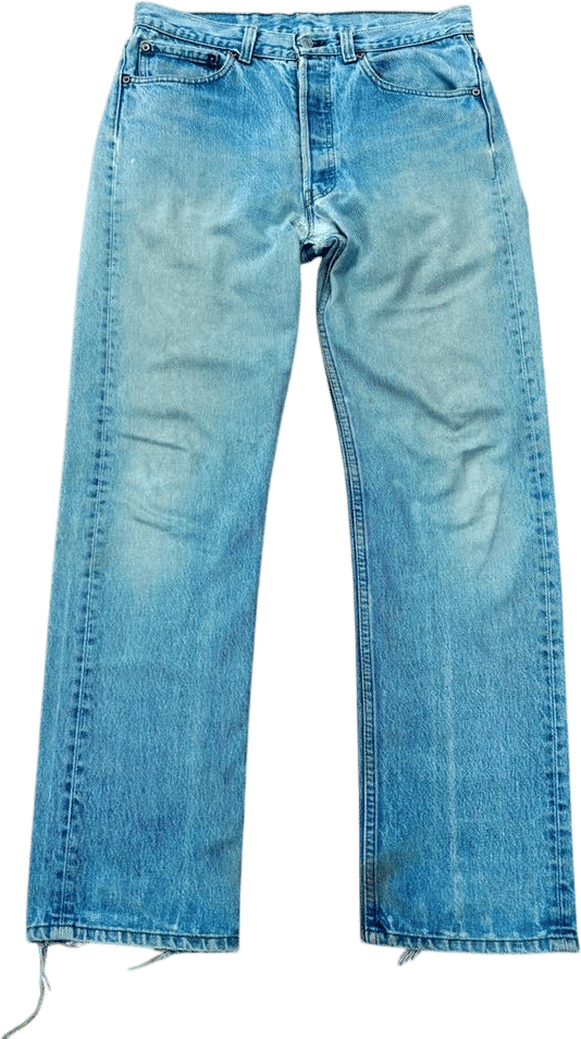 Vintage 80’s Levi’s 501 Jeans Distressed Non Selvedge / American Denim Size W32 - Etsy