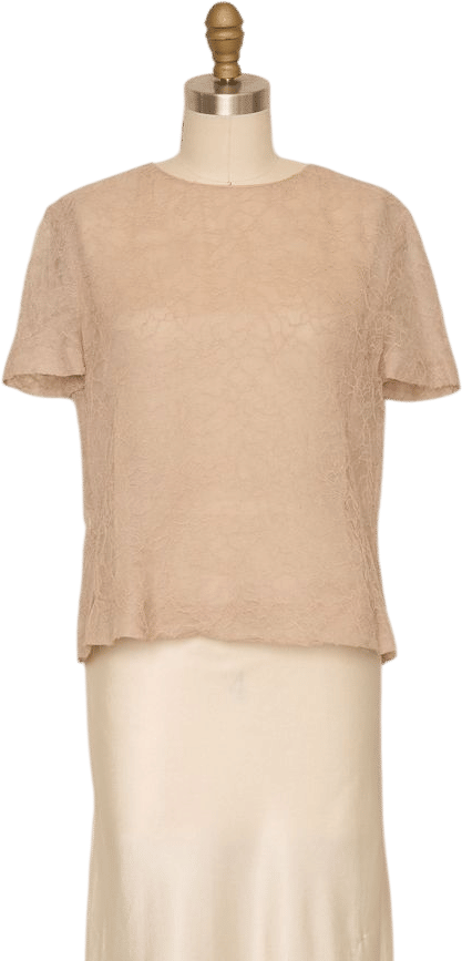 Chloe Open Back Lace Blouse | Khata Space