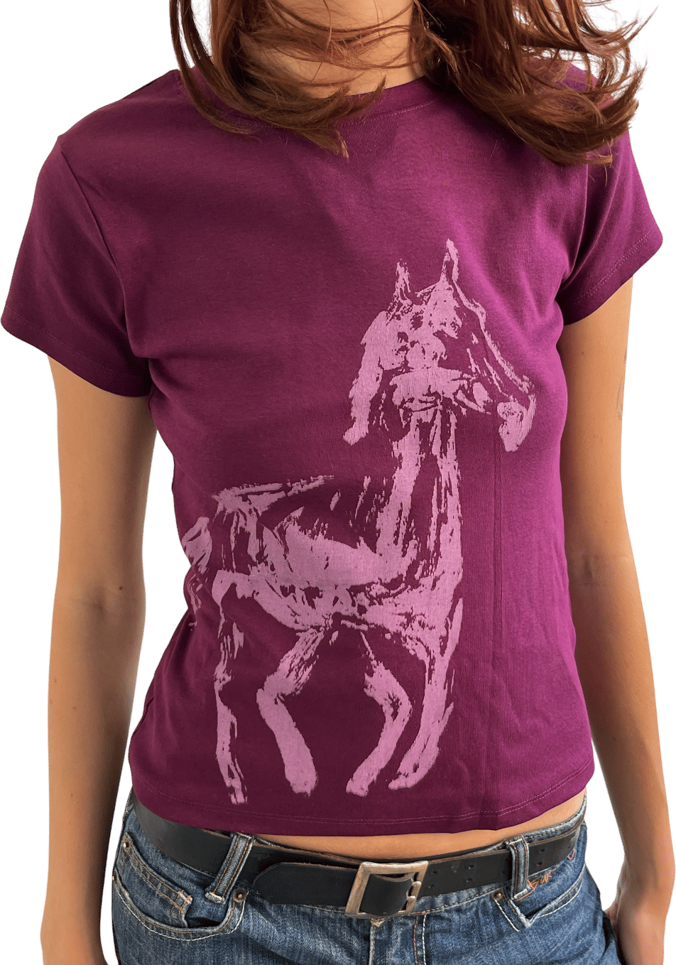 Horse Tee Purple (EmiRoux)