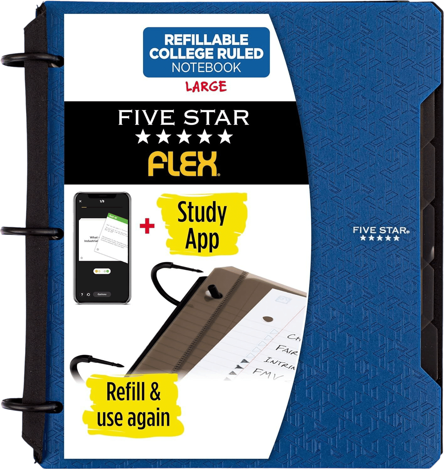 Five Star Flex Refillable Notebook