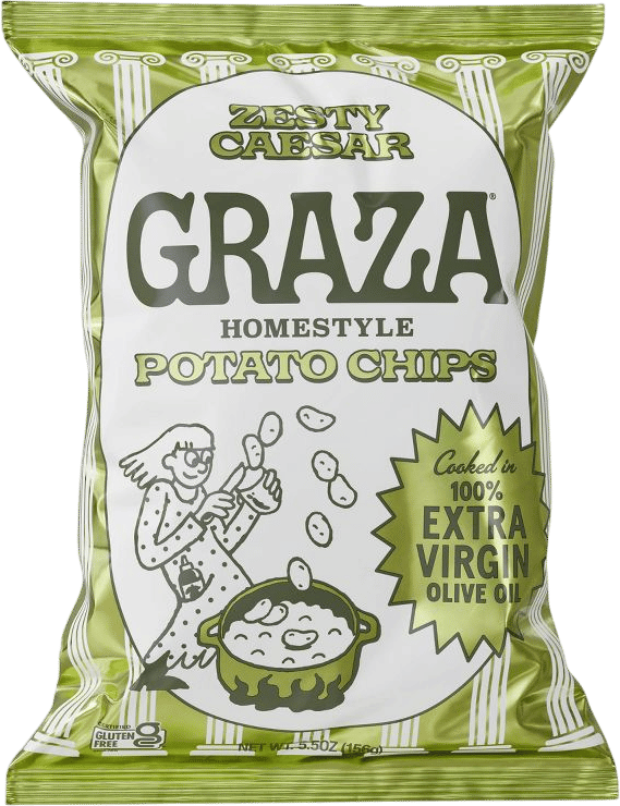 Gaza Caesar potato chips