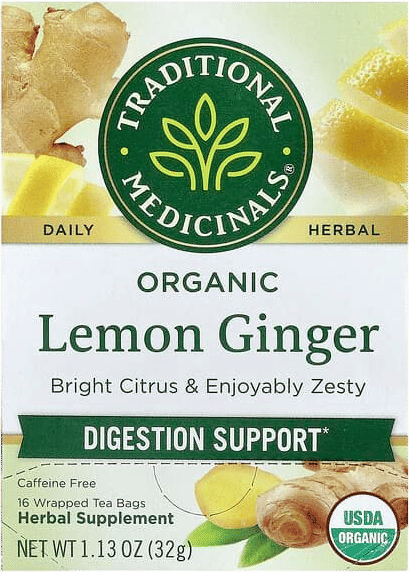 Lemon ginger tea