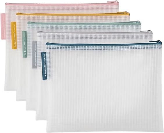 Vinyl Zipper Pouches