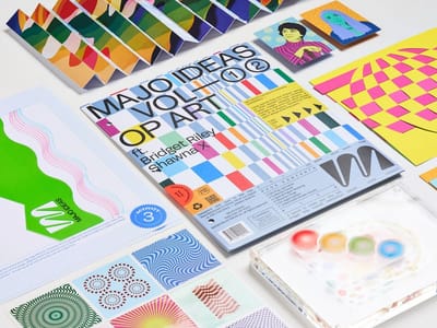 Op Art Activity Book