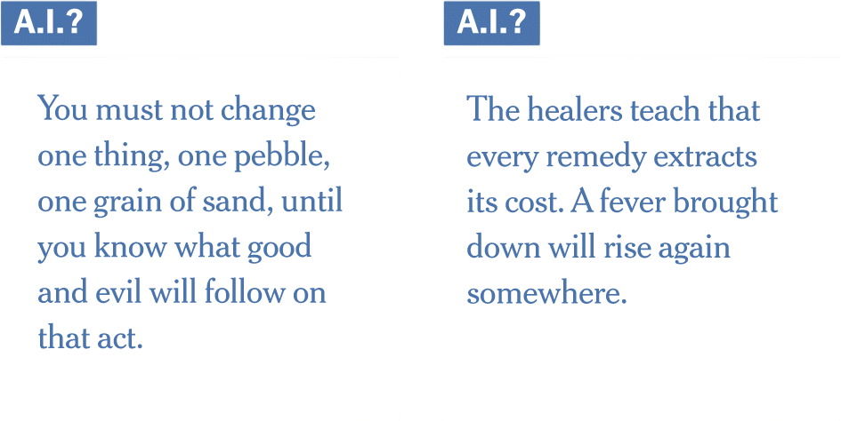 who’s a better writer: a.i. or humans?