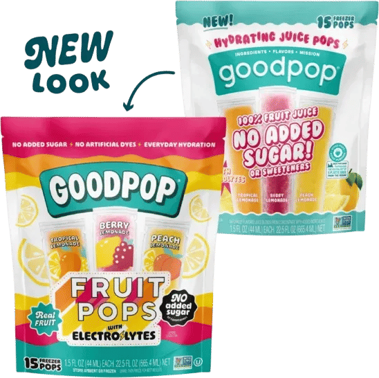 GoodPop Fruit Pops w/ Electrolytes