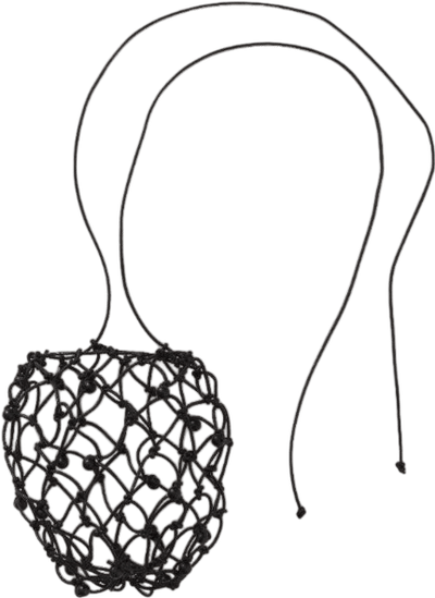 Beaded Chignon Net