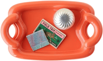 Zaya Bubbled Ceramic Trinket Tray
