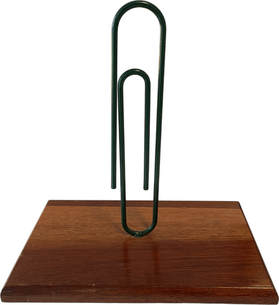 Large Paper Clip Letter Display