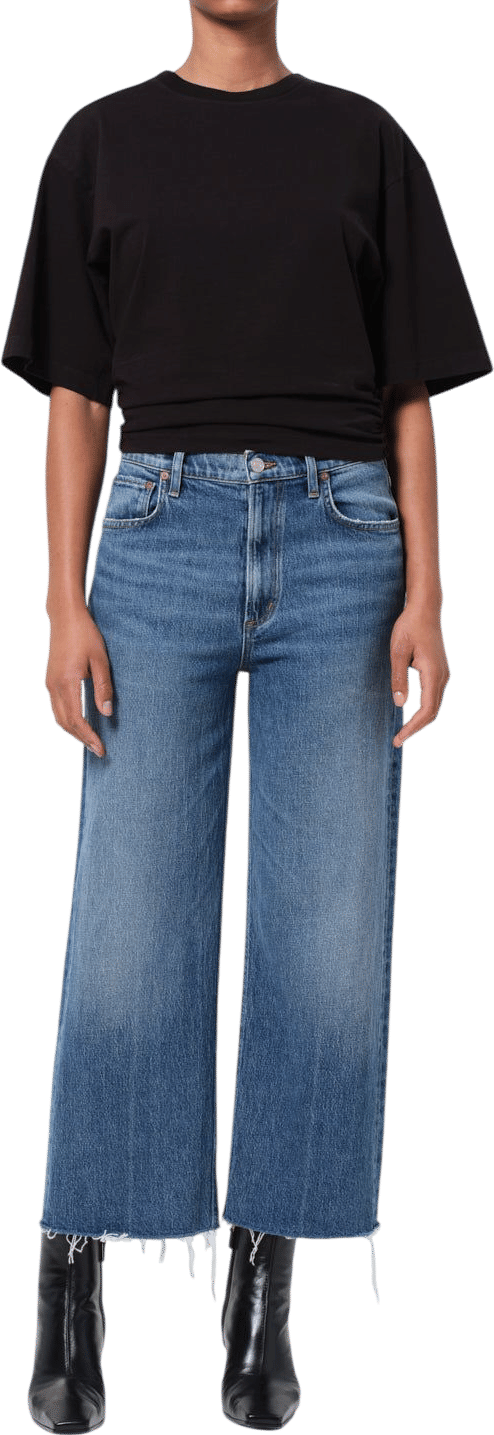 Ren High Rise Wide Leg Jeans