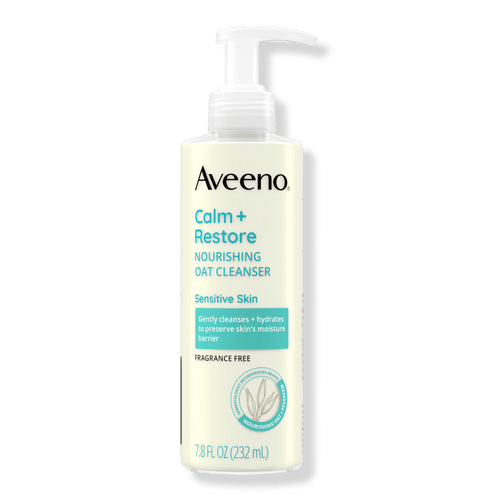 Aveeno calm and restore nourishing oat cleanser (sensitive skin)