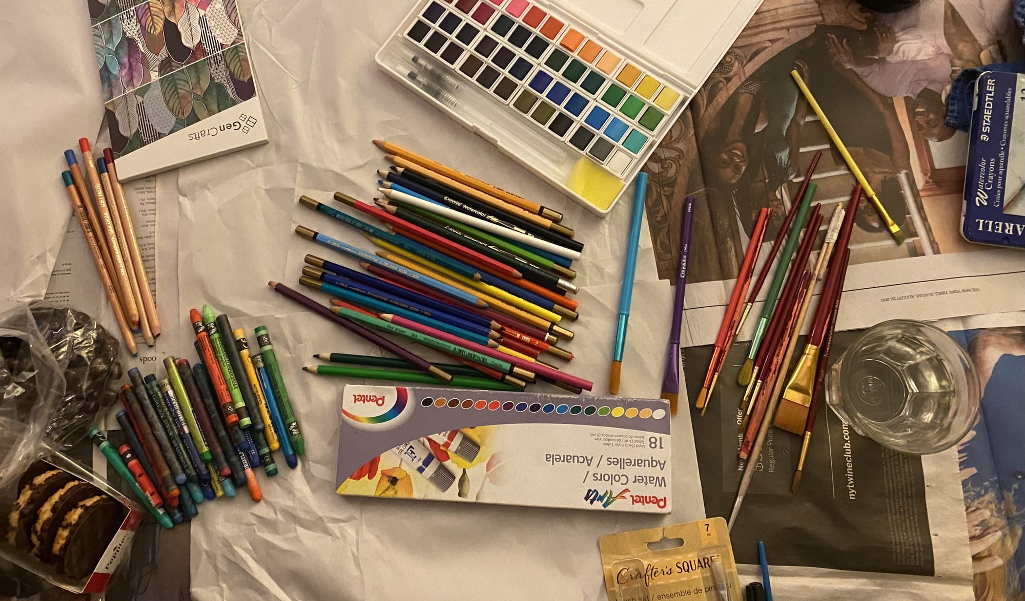Parallel painting with friends