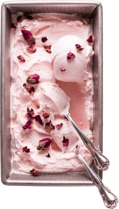 Rosewater Ice Cream