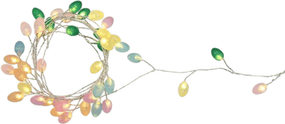 44ct. Easter Eggs LED String Lights