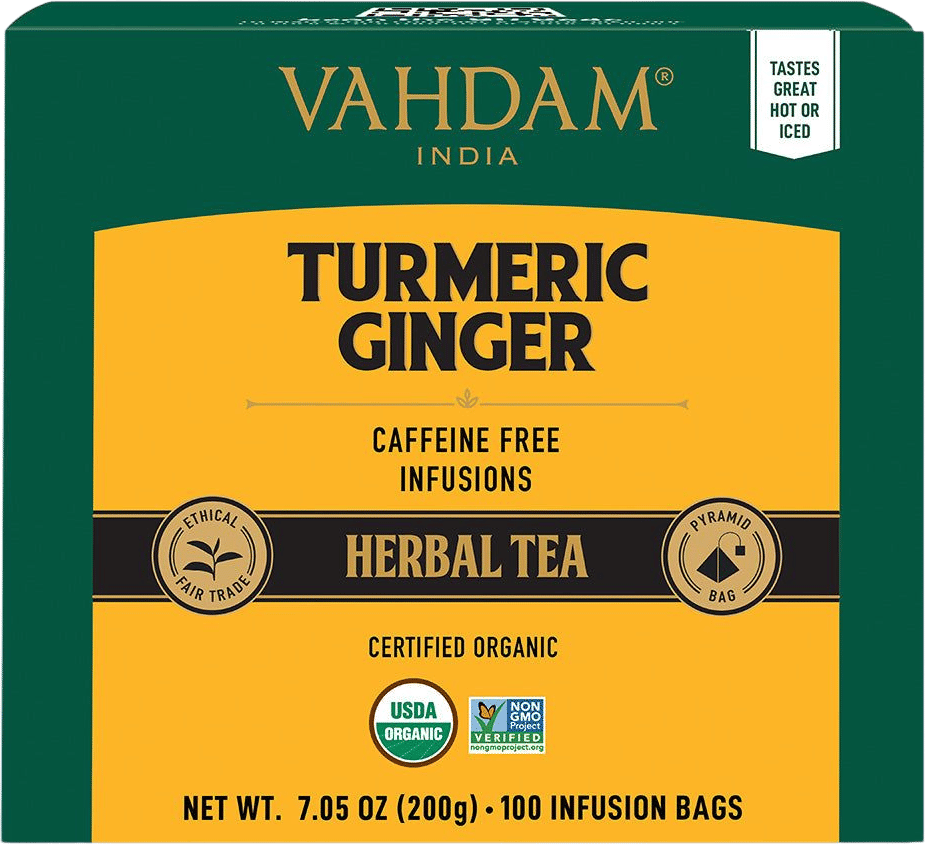 Vahdam Turmeric Ginger Tea