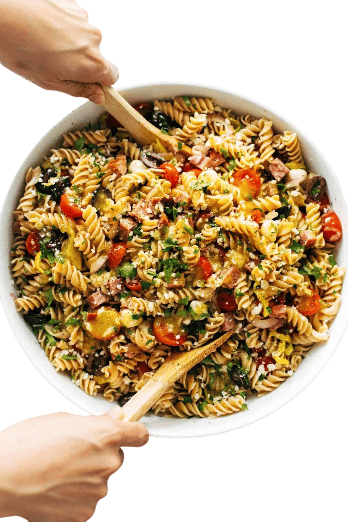 The Best Pasta Salad - Pinch of Yum