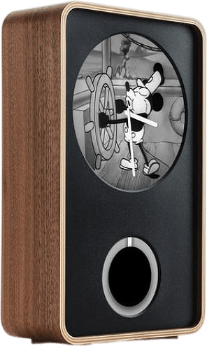 Moving Canvas Animated Desk Clock