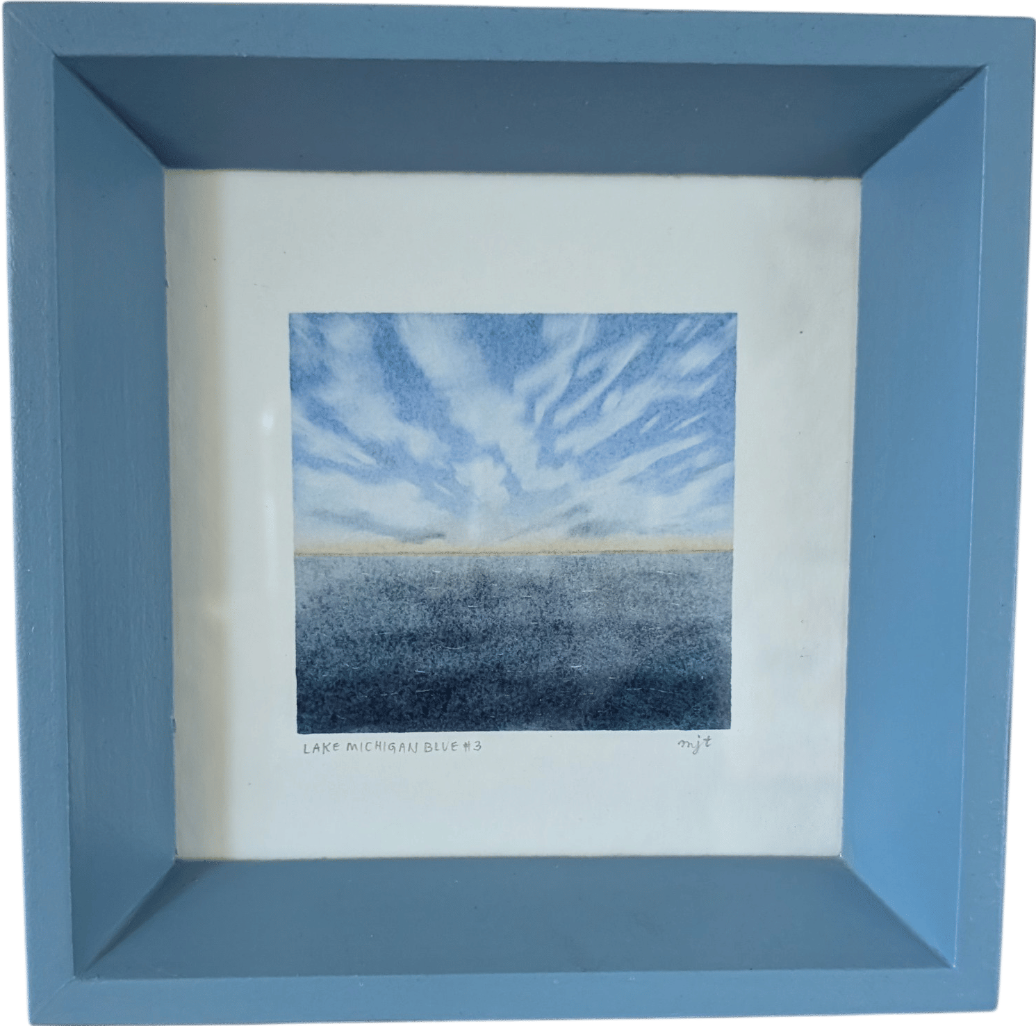 Lake Michigan Blue #3 Print