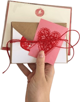 handwritten cards