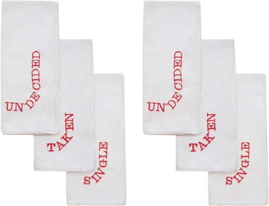 Relationship Status Napkins