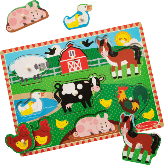 melissa and doug chunky puzzle