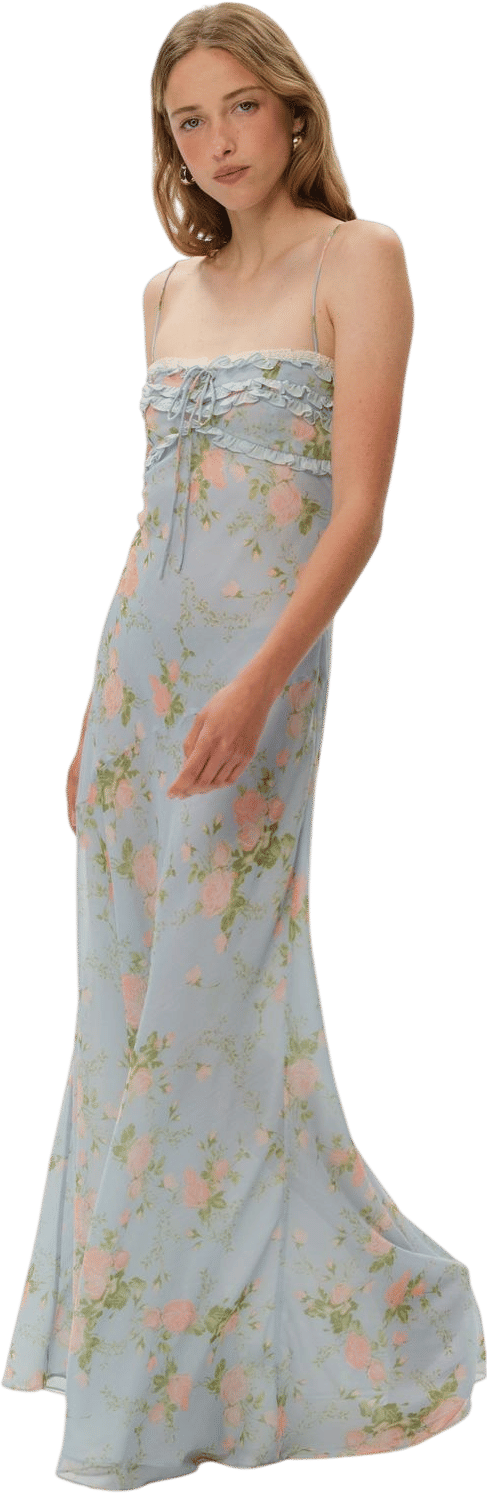 For Love & Lemons Natalie Maxi Dress