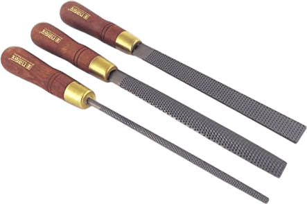 Narex 3-Piece Cabinetmaker Wood Rasp Set (854202)