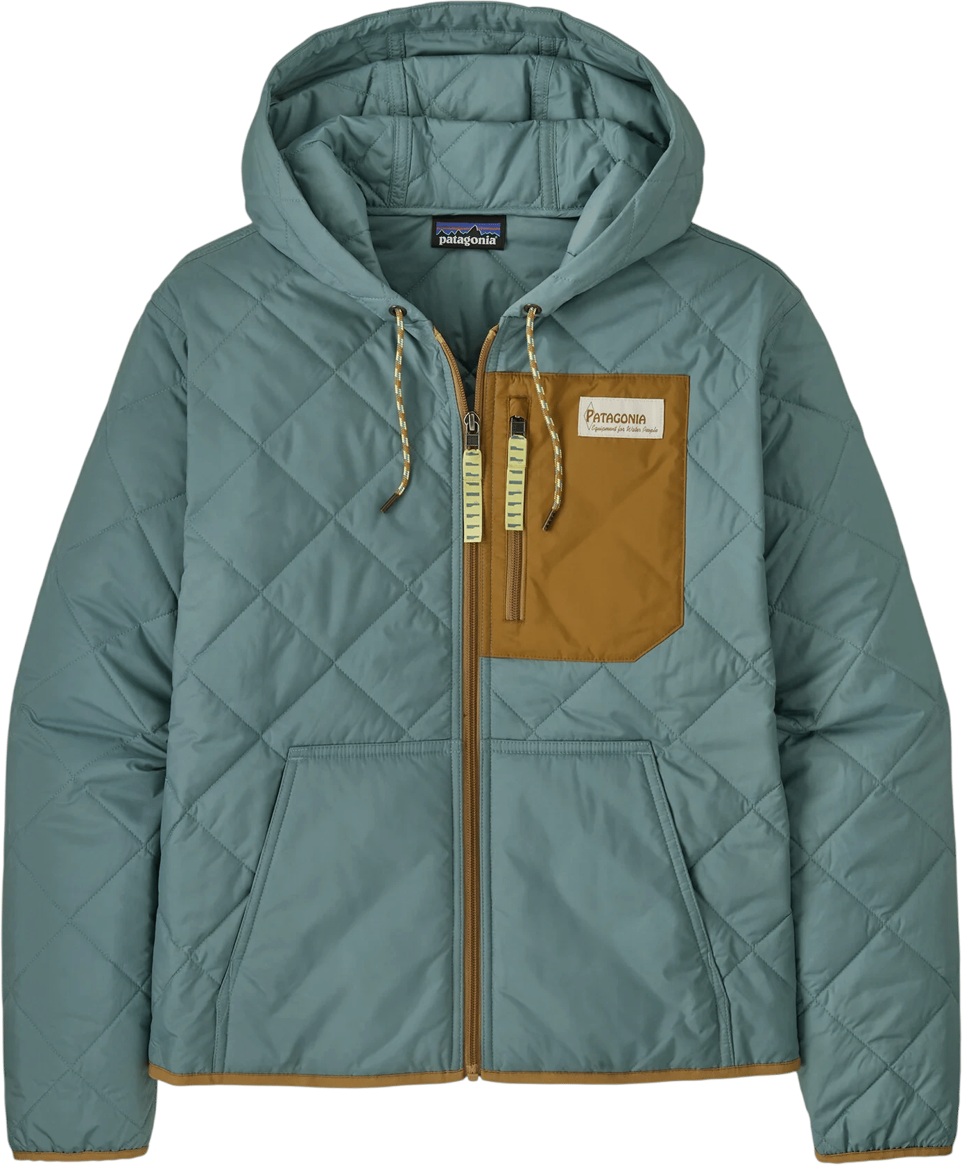 Diamond-Quilted Bomber Hoody