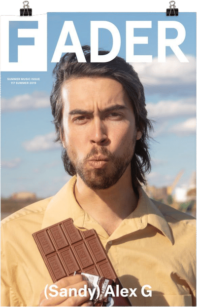 (Sandy) Alex G / The FADER Issue 117 Cover Poster
