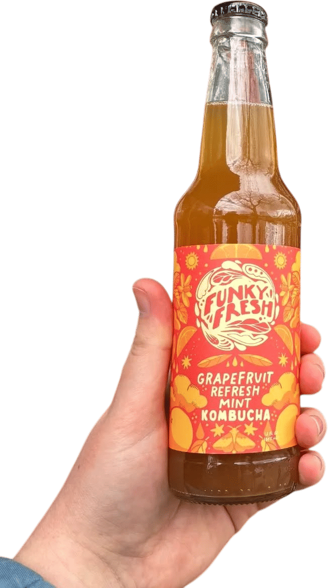 Funky fresh kombucha