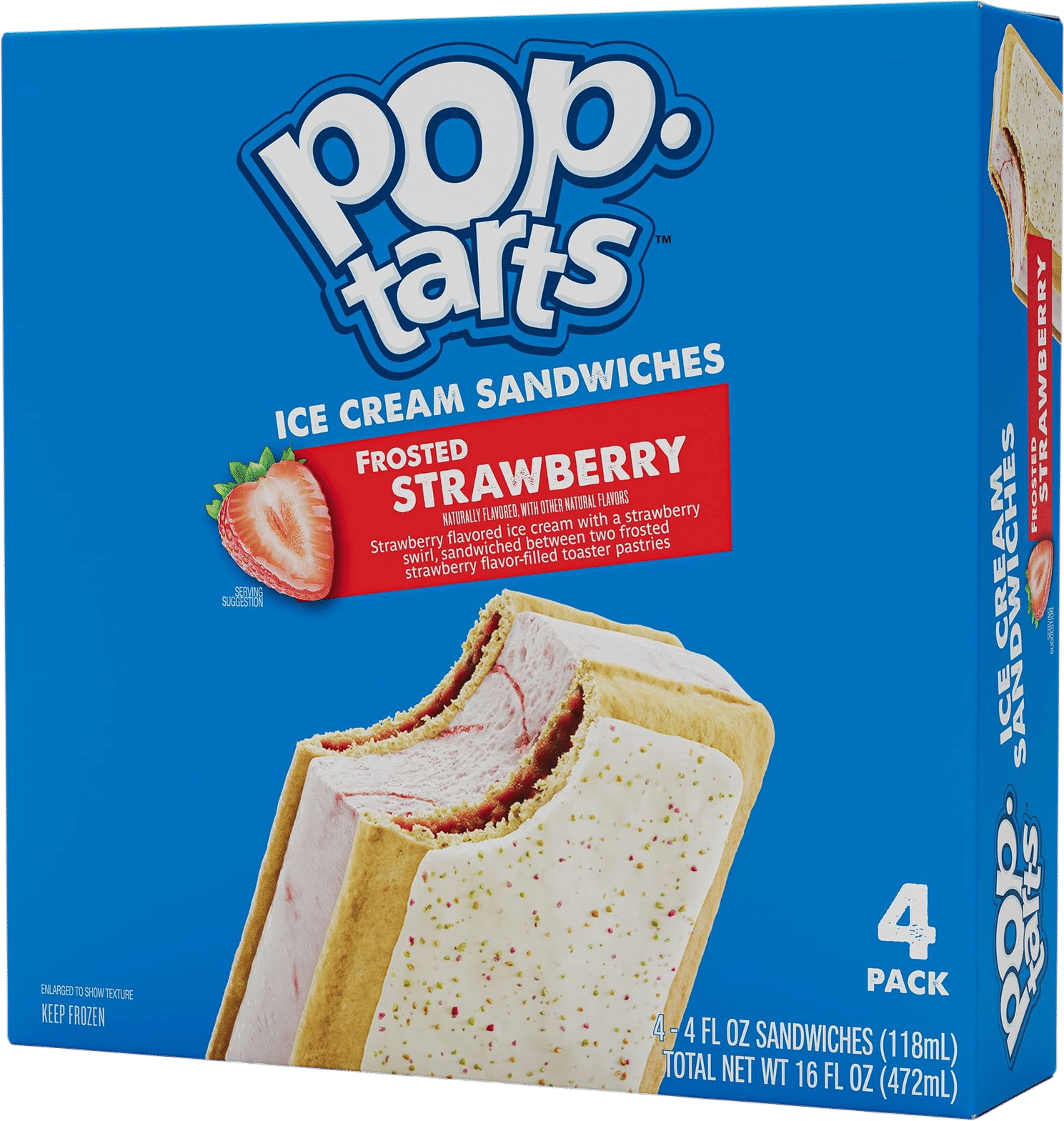Pop tart ice cream sandwiches
