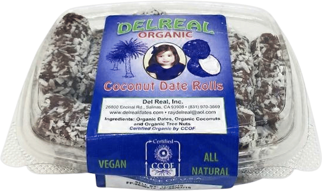 Coconut Date Rolls